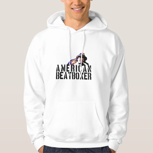 Der amerikanische Beatboxer KlassikerHoodie Hoodie (Vorderseite)