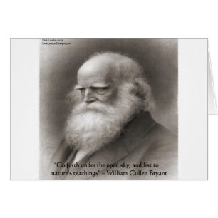 Der amerikanische Dichter William Cullen Bryant ha