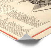 Der amerikanische Feueralarm und der Polizei-Teleg Poster (Ecke)