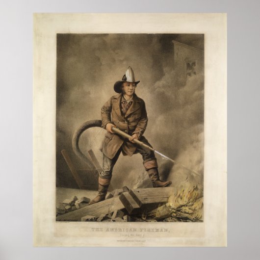 Der amerikanische Feuerwehrmann: Gegen den Feind ( Poster (Vorne)