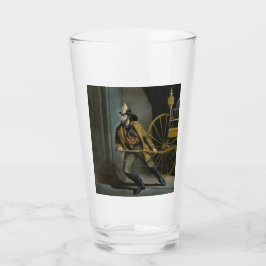 Der amerikanische Feuerwehrmann: Immer bereit Glas