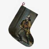 Der amerikanische Feuerwehrmann: Immer bereit Großer Weihnachtsstrumpf (Vorderansicht (hängend))