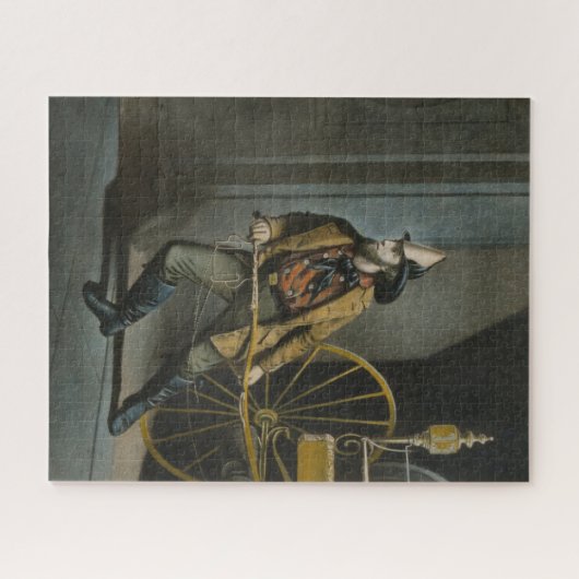 Der amerikanische Feuerwehrmann: Immer bereit Puzzle (Horizontal)