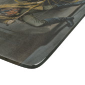 Der amerikanische Feuerwehrmann: Immer bereit Schneidebrett (Ecke)