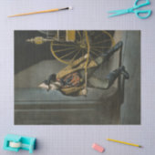 Der amerikanische Feuerwehrmann: Immer bereit Seidenpapier (Basteln)