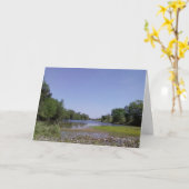 Der amerikanische Fluss Sacramento, CA Karte (Gelbe Blume)