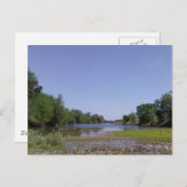 Der amerikanische Fluss Sacramento, CA Postkarte (Vorne/Hinten)