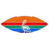 Der amerikanische Fußball unter der Flagge St. Pet Football (Panel)