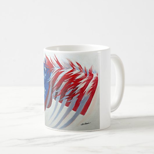 Der amerikanische Geist Kaffeetasse (VorderseiteRechts)
