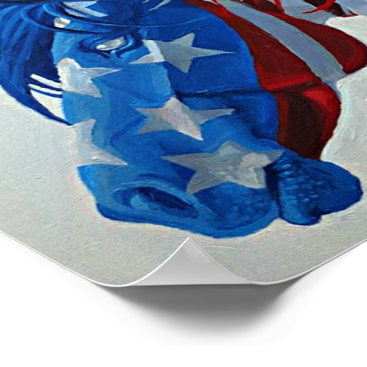 Der amerikanische Geist Poster (Ecke)