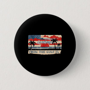 Der amerikanische Golf von Mexiko umbenennt Vintag Button