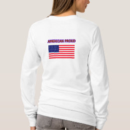 Der amerikanische Stolz auf das MUSEUM Zazzle Temp T-Shirt