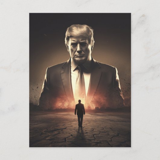 Der amerikanische Zerstörer in einer sonnengebacke Postkarte (Vorderseite)