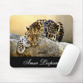 Der amur-Leopard Mousepad (Mit Mouse)