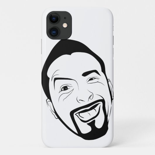 Der amüsierte Koksmann... Case-Mate iPhone Hülle (Rückseite)