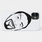 Der amüsierte Koksmann... Case-Mate iPhone Hülle (Rückseite (Horizontal))