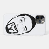 Der amüsierte Koksmann... Case-Mate iPhone Hülle (Rückseite (Horizontal))