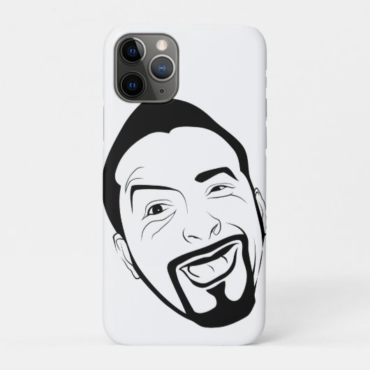 Der amüsierte Koksmann... Case-Mate iPhone Hülle (Rückseite)