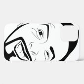 Der amüsierte Koksmann Case-Mate iPhone Hülle (Rückseite (Horizontal))