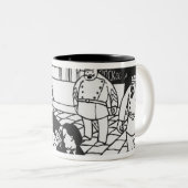 Der Anarchist, 1892 Zweifarbige Tasse (VorderseiteRechts)