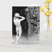 Der Anarchist Fine Art Greetings Card Karte (Gelbe Blume)