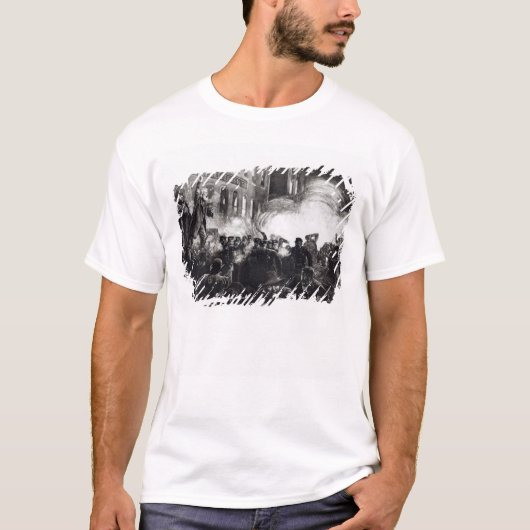 Der Anarchisten-Aufstand in Chicago T-Shirt (Vorderseite)