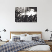 Der anarchistische Riot in Chicago Leinwanddruck (Insitu (Schlafzimmer))