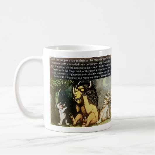 Der Anästhesist - der wildeste Kaffeetasse (Links)