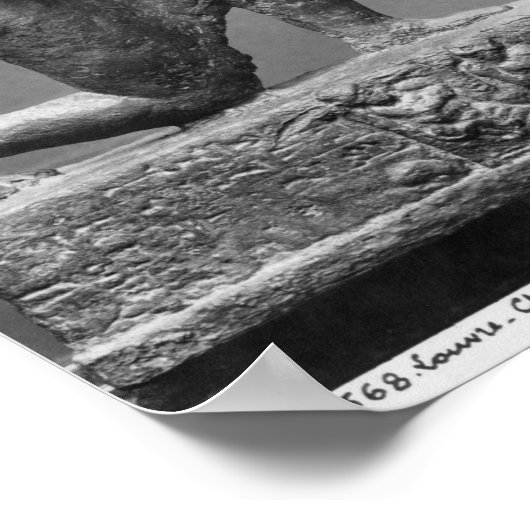 Der Anbeter aus Larsa, auch bekannt als König Poster (Ecke)