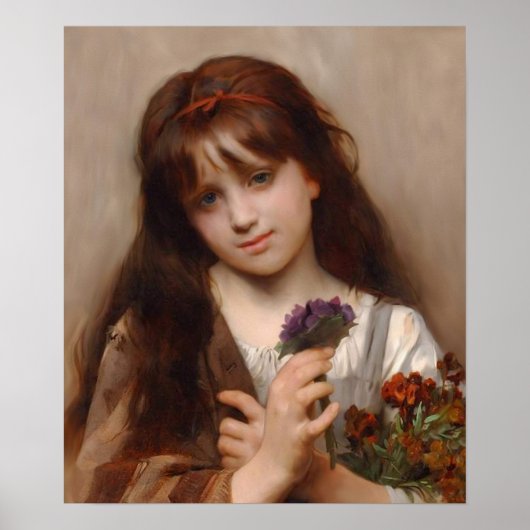 Der Anbieter der Blume Poster (Vorne)