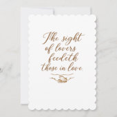 Der Anblick der Liebenden Save The Date (Vorderseite)