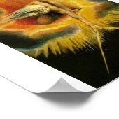 Der Ancient of Days von William Blake Poster (Ecke)