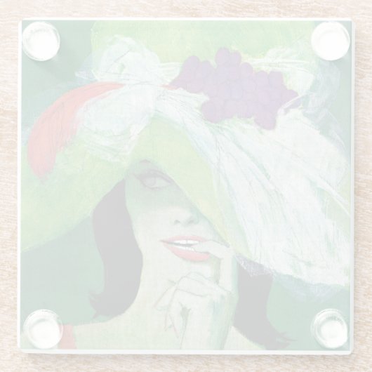 Der andere Weg Glasuntersetzer (Rückseite)