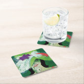 Der andere Weg Rechteckiger Pappuntersetzer (Vor Ort)