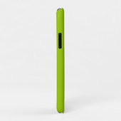 Der android grüne Farbhintergrund ist für den Kund Case-Mate iPhone Hülle (Hinten/Rechts)