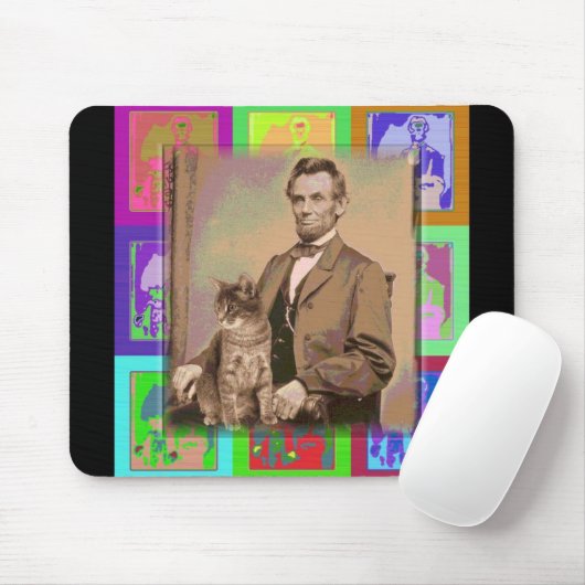 Der Andy   Abraham Lincoln Mousepad (Mit Mouse)