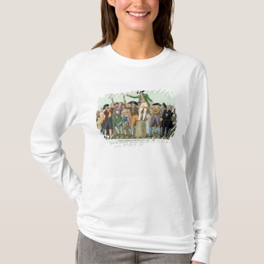Der Anfang der Französischen Revolution T-Shirt (Vorderseite)
