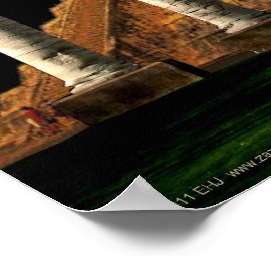 Der Anfang des Endplakats Poster (Ecke)