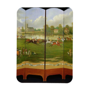 Der Anfang des Rennens für die Clarence Goldschal Magnet