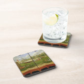 Der Anfang des Rennens für die Clarence Goldschale Getränkeuntersetzer (Rechte Seite)