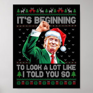 Der Anfang, so auszusehen, wie ich es Ihnen so ric Poster