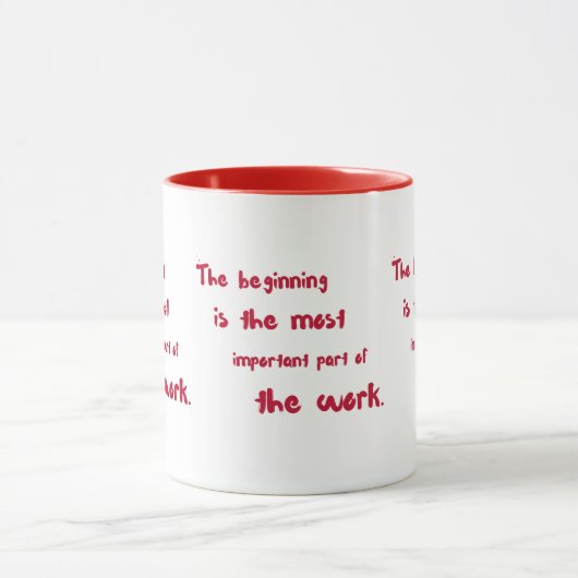 "Der Anfang" Tasse (Zentrum)