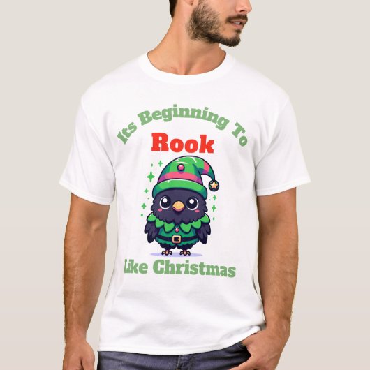 Der Anfang von Rook wie Weihnachten T-Shirt (Vorderseite)