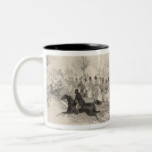 Der Anfang Zweifarbige Tasse (Links)