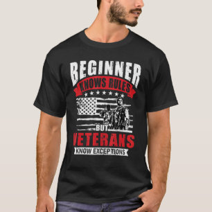 Der Anfänger kennt Regeln, aber Veteranen kennen A T-Shirt