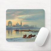 Der Angara Damm in Irkutsk, 1886 Mousepad (Mit Mouse)