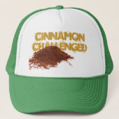 Der angefochtene Zimt - behalten Sie das Kämpfen! Truckerkappe (Vorderseite)