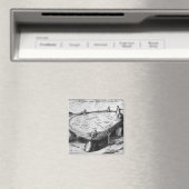 Der angehobene Stein, Abbildung aus Magnet (In Situ (Geschirrspüler))