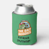 Der Angelclub "Köder Buddies" kann kühlen Dosenkühler (Kanne Vorderseite)