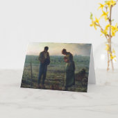 Der Angelus, 1857-59 Karte (Gelbe Blume)
